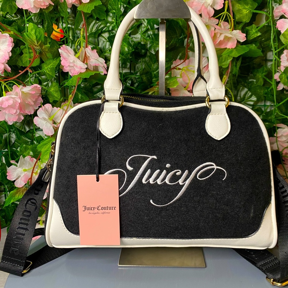 Juicy Couture, Raising Star Bowler In Black Liquorice